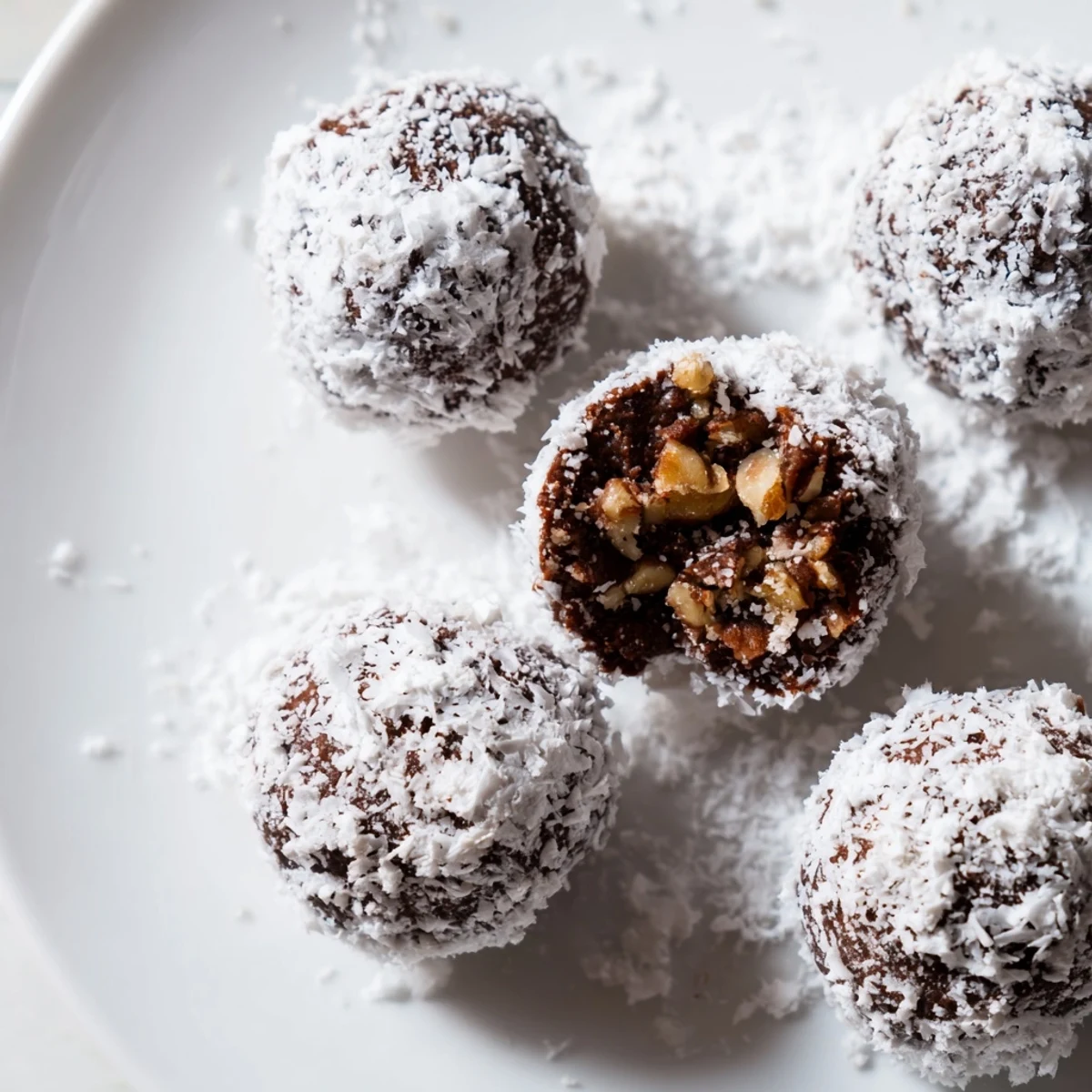 Delicious chocolatey no-bake graham cracker balls