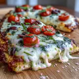 Cottage Cheese Flatbread Pizza