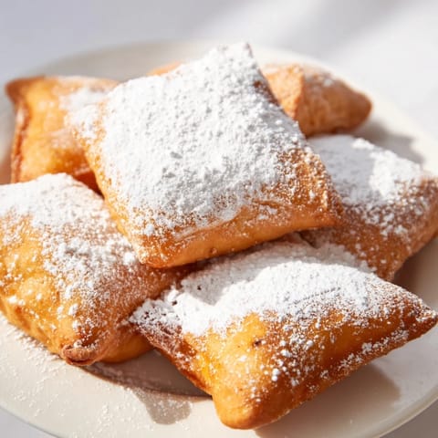 Fluffy Fried Dough Squares
