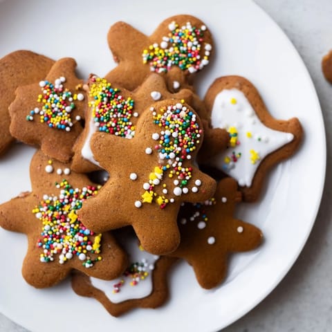 Classic Spiced Gingerbread Cookies