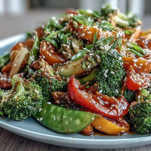 Healthy Easy Veggie Stir-Fry