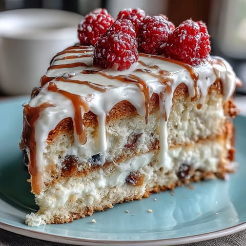Spring Birthday Sheet Cake with Lemon Curd Filling topped with fresh berries and edible flowers on a festive table.