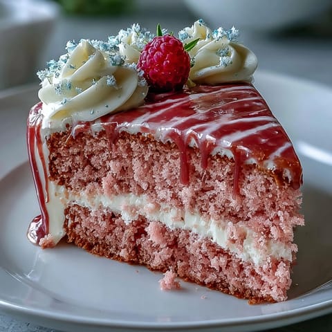 Rosé Velvet Cake: A delicate pink masterpiece adorned with shimmering edible gold drips.
