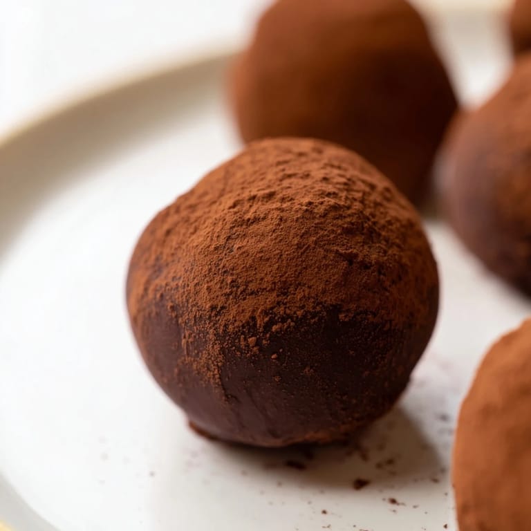 These bite-sized chocolate truffles offer a delightful mix of flavors, from nuts to dark chocolate ganache.