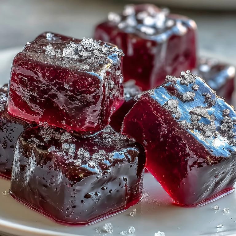 A close-up of gummy bears made with black currant puree, coated in sugar, gluten-free candy.