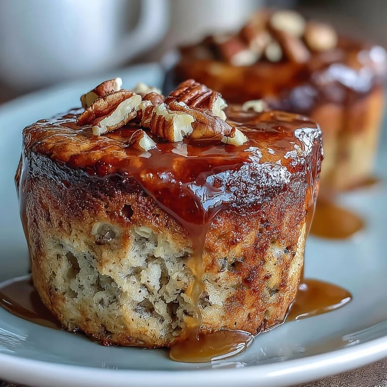 Moist banana protein muffins with a tender crumb, ideal for on-the-go snacking or post-workout fuel, topped with crunchy walnuts.  